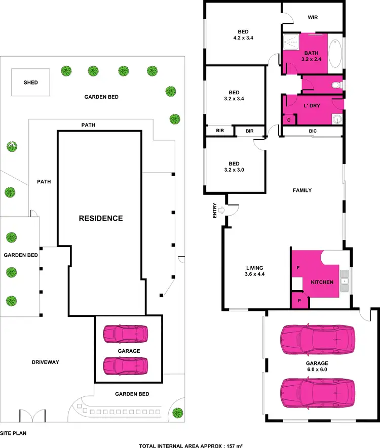 Floorplan of Homely house listing, 225 Boundary Road, Whittington VIC 3219