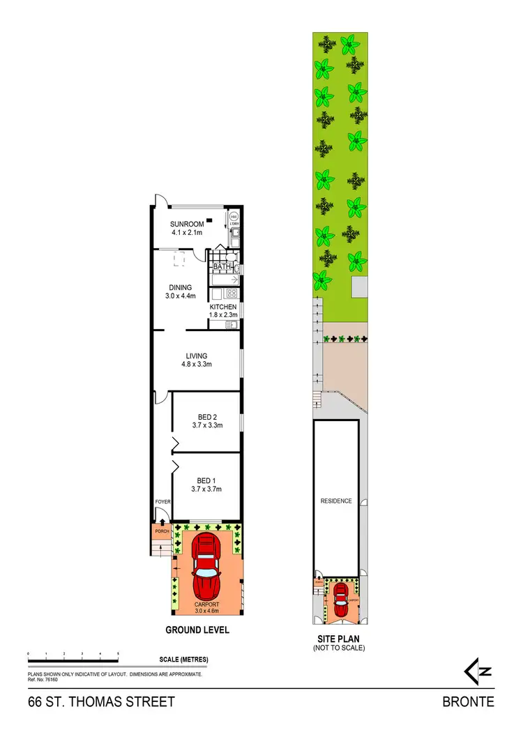 Floorplan of Homely house listing, 66 St Thomas Street, Bronte NSW 2024