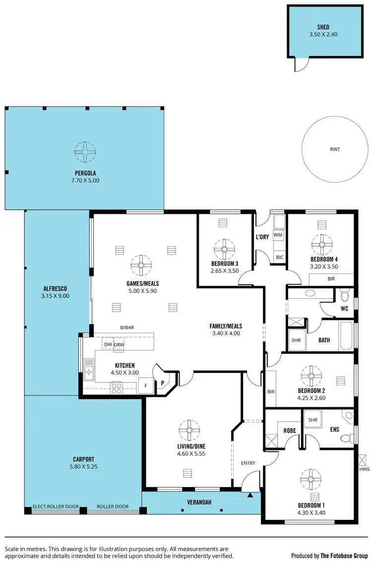 Floorplan of Homely house listing, 16 Albany Avenue, Port Noarlunga South SA 5167