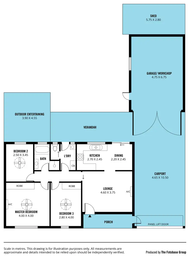 Floorplan of Homely house listing, 3 Angela Street, Reynella SA 5161