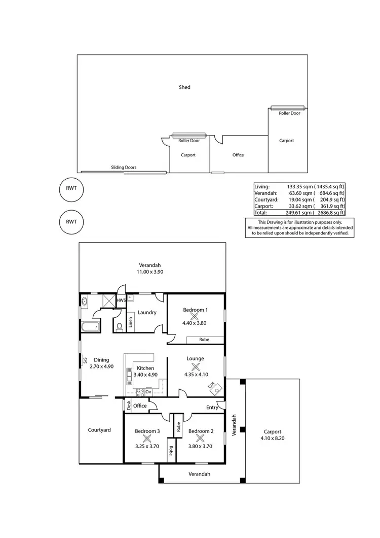 Floorplan of Homely house listing, 129 Princes Highway, Tailem Bend SA 5260