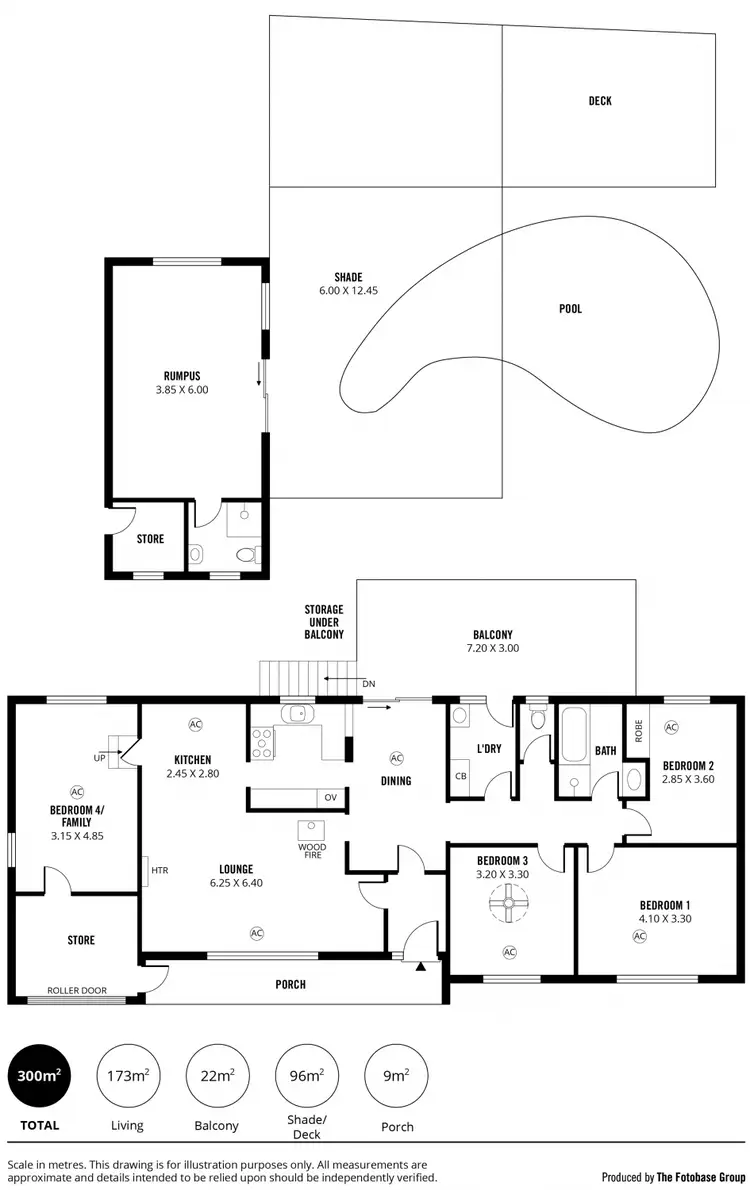 Floorplan of Homely house listing, 15 Darwendale Street, Huntfield Heights SA 5163