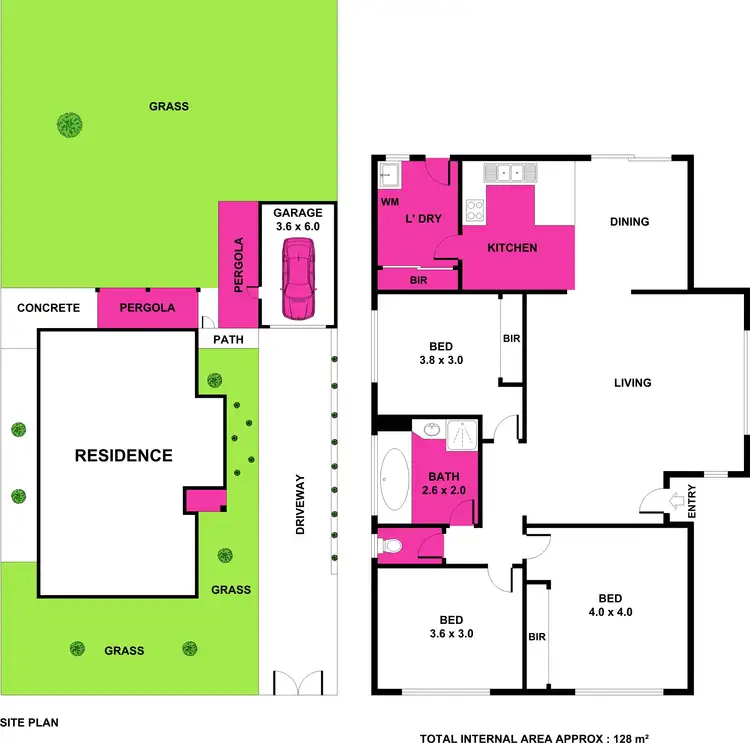 Floorplan of Homely house listing, 227 Boundary Road, Whittington VIC 3219