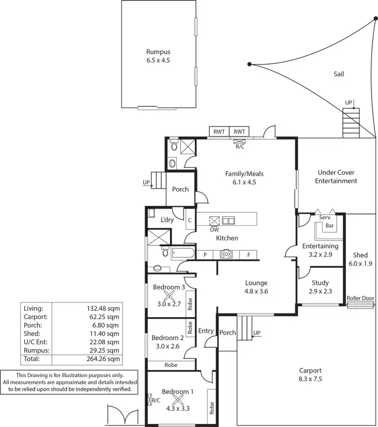 Floorplan of Homely house listing, 15 Tindara Avenue (Adj. Klemzig), Windsor Gardens SA 5087