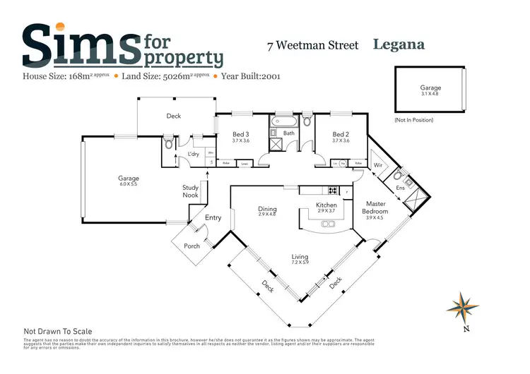 Floorplan of Homely house listing, 7 Weetman Street, Legana TAS 7277