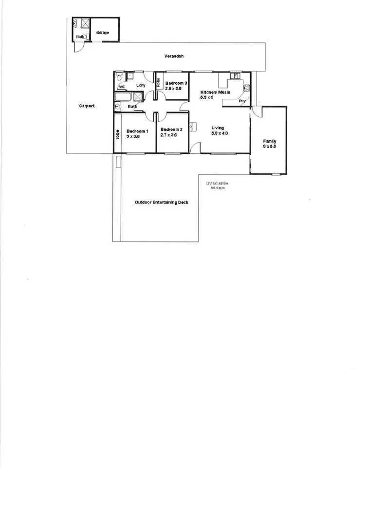 Floorplan of Homely rural property listing, 498 Ring Road, Morgan SA 5320