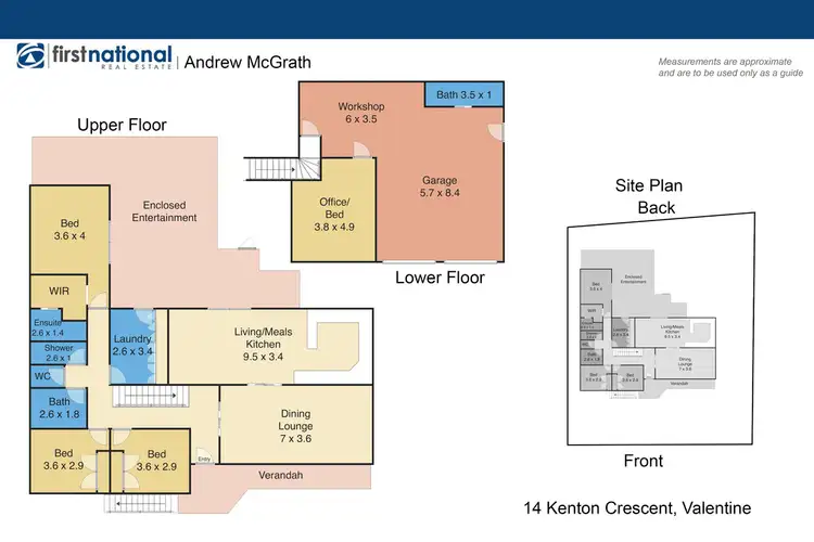 Floorplan of Homely house listing, 14 Kenton Crescent, Valentine NSW 2280