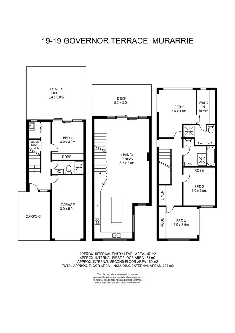 Floorplan of Homely townhouse listing, 19/19 Governor Terrace, Murarrie QLD 4172
