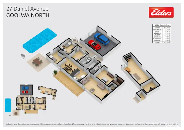 Floorplan of Homely house listing, 27 Daniel Avenue, Goolwa North SA 5214