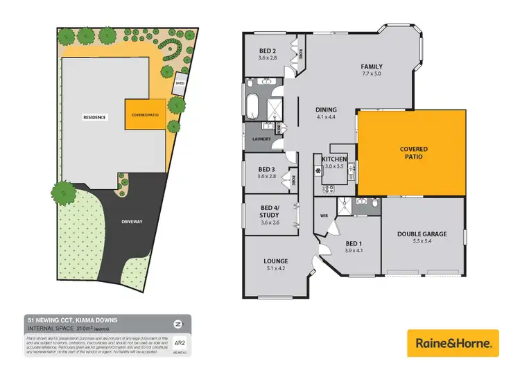 Floorplan of Homely house listing, 51 Newing Circuit, Kiama Downs NSW 2533