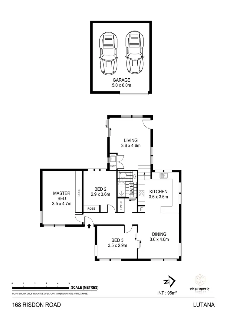 Floorplan of Homely house listing, 168 Risdon Road, Lutana TAS 7009
