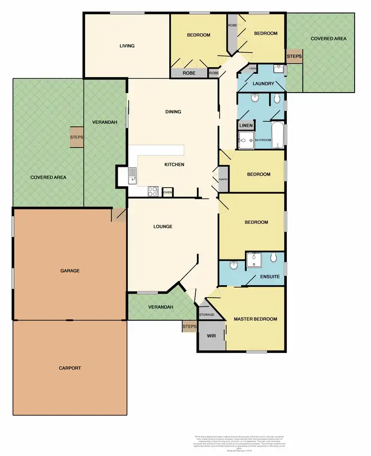 Floorplan of Homely house listing, 15 Freeman Drive, Lochinvar NSW 2321