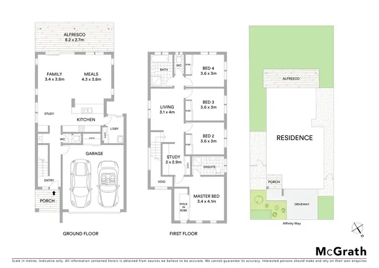 Floorplan of Homely house listing, 11 Affinity Way, South Ripley QLD 4306