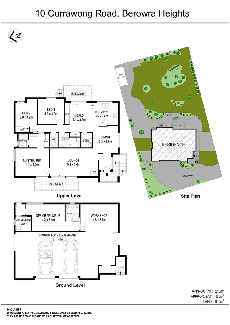 Floorplan of Homely house listing, 10 Currawong Road, Berowra Heights NSW 2082