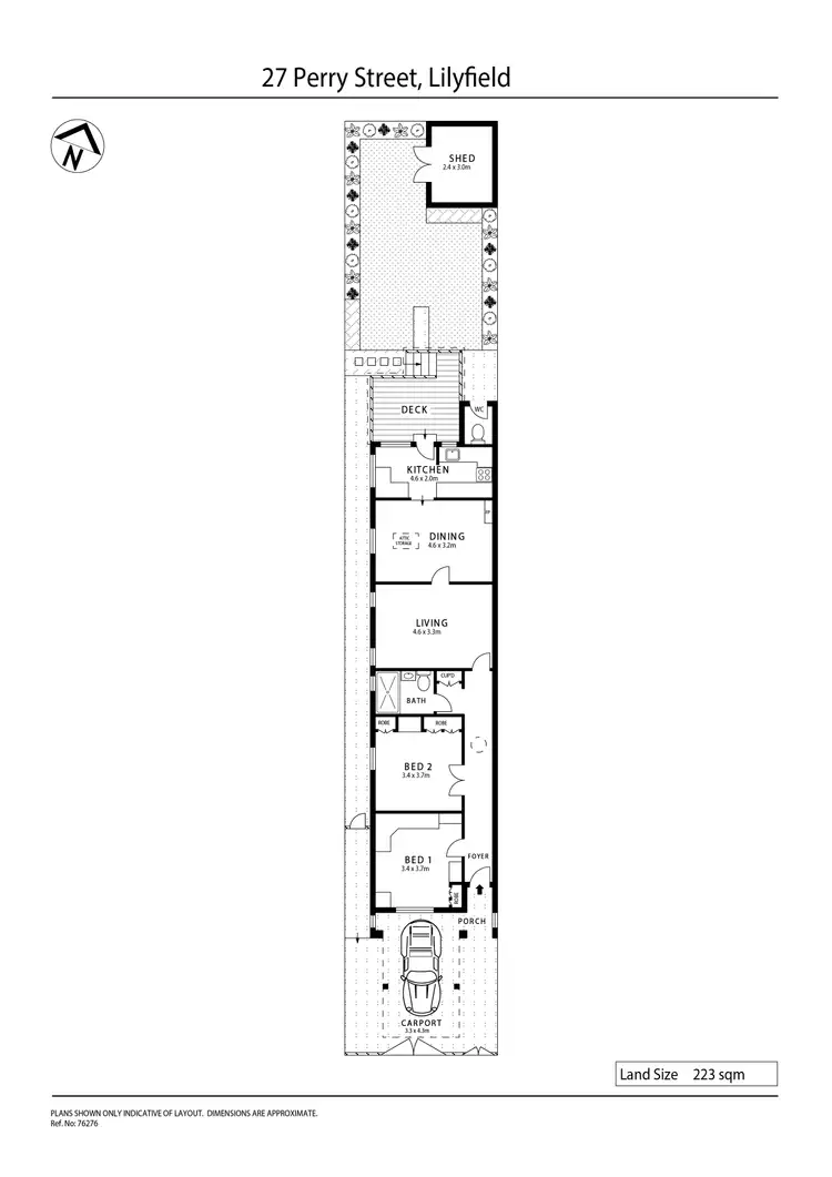 Floorplan of Homely house listing, 27 Perry Street, Lilyfield NSW 2040