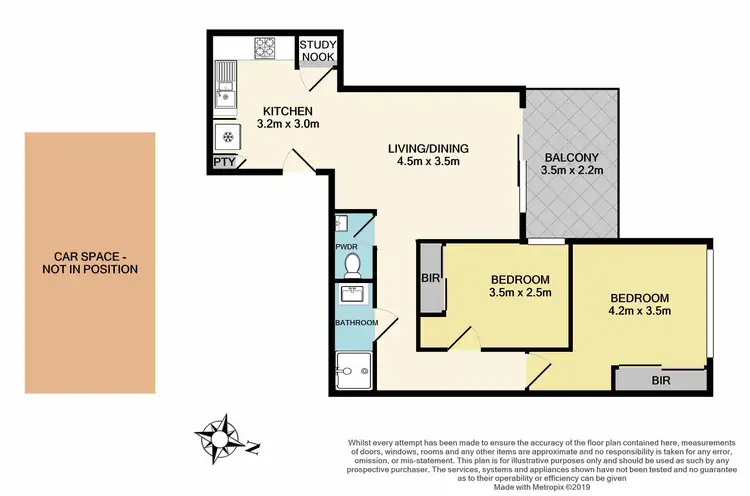 Floorplan of Homely apartment listing, 105/6 Sundew Avenue, Boronia VIC 3155