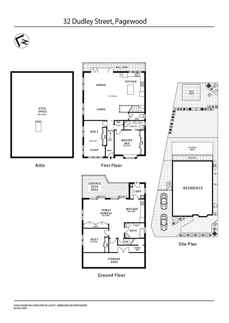 Floorplan of Homely house listing, 32 Dudley Street, Pagewood NSW 2035