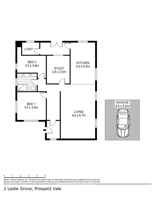 Floorplan of Homely house listing, 2 Leslie Place, South Launceston TAS 7249