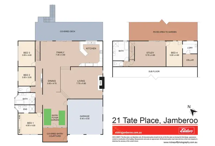 Floorplan of Homely house listing, 21 Tate Place, Jamberoo NSW 2533