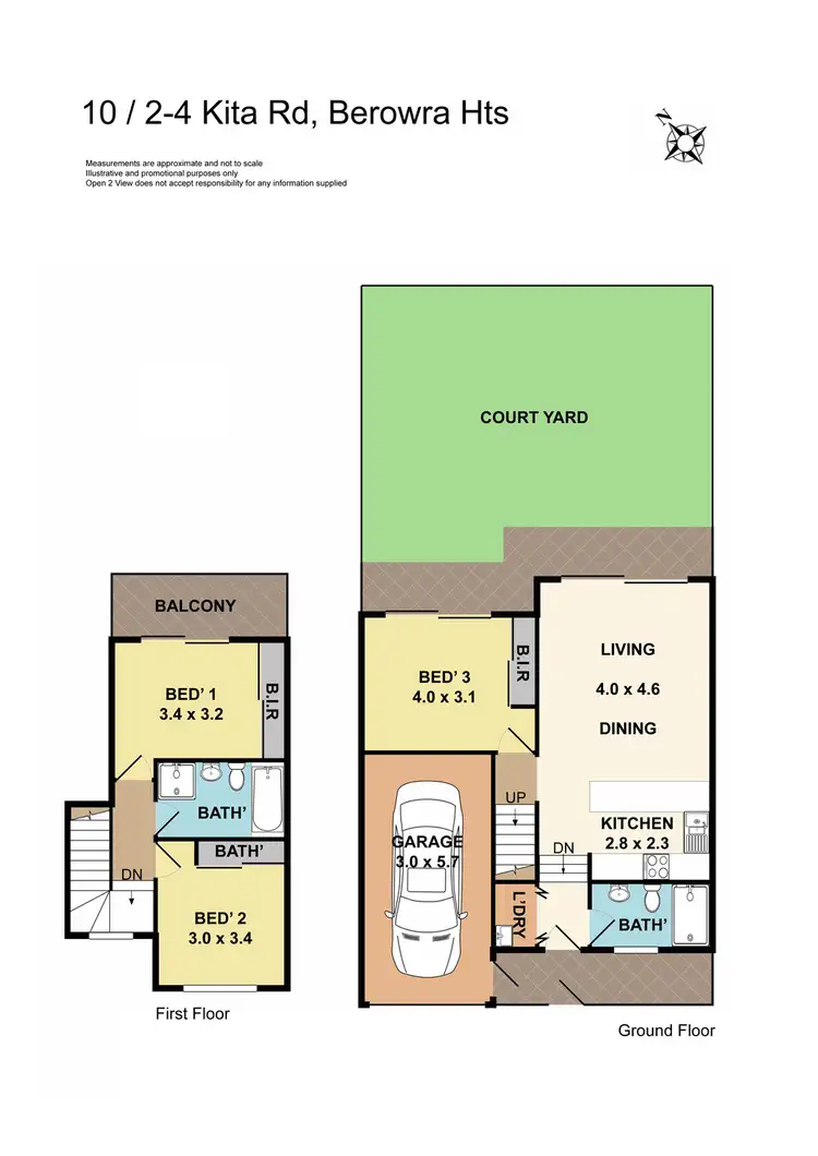 Floorplan of Homely townhouse listing, 10/2-4 Kita Road, Berowra Heights NSW 2082