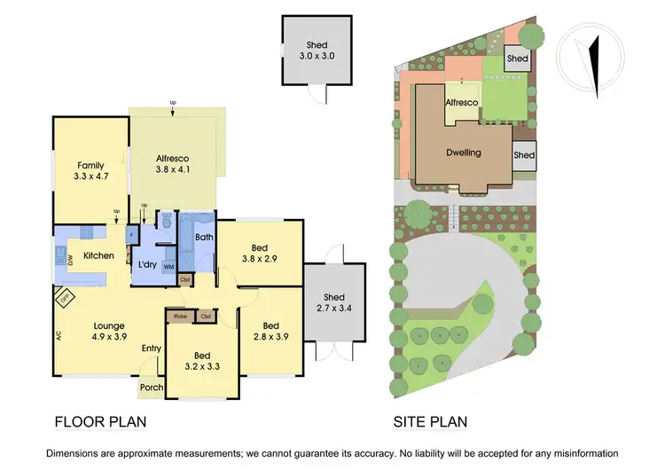 Floorplan of Homely house listing, 22 Wells Avenue, Boronia VIC 3155