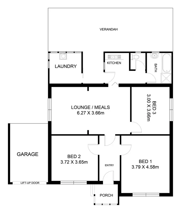 Floorplan of Homely house listing, 375 Regency Rd, Prospect SA 5082