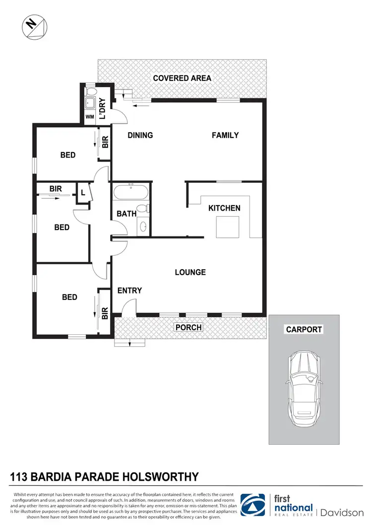 Floorplan of Homely house listing, 113 Bardia Parade, Holsworthy NSW 2173
