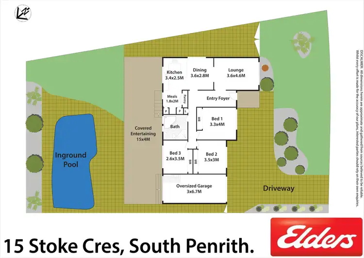 Floorplan of Homely house listing, 15 Stoke Crescent, South Penrith NSW 2750