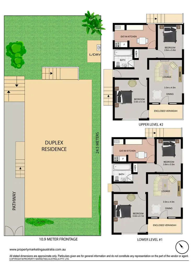 Floorplan of Homely semi-detached listing, 27 Junction Road, Summer Hill NSW 2130
