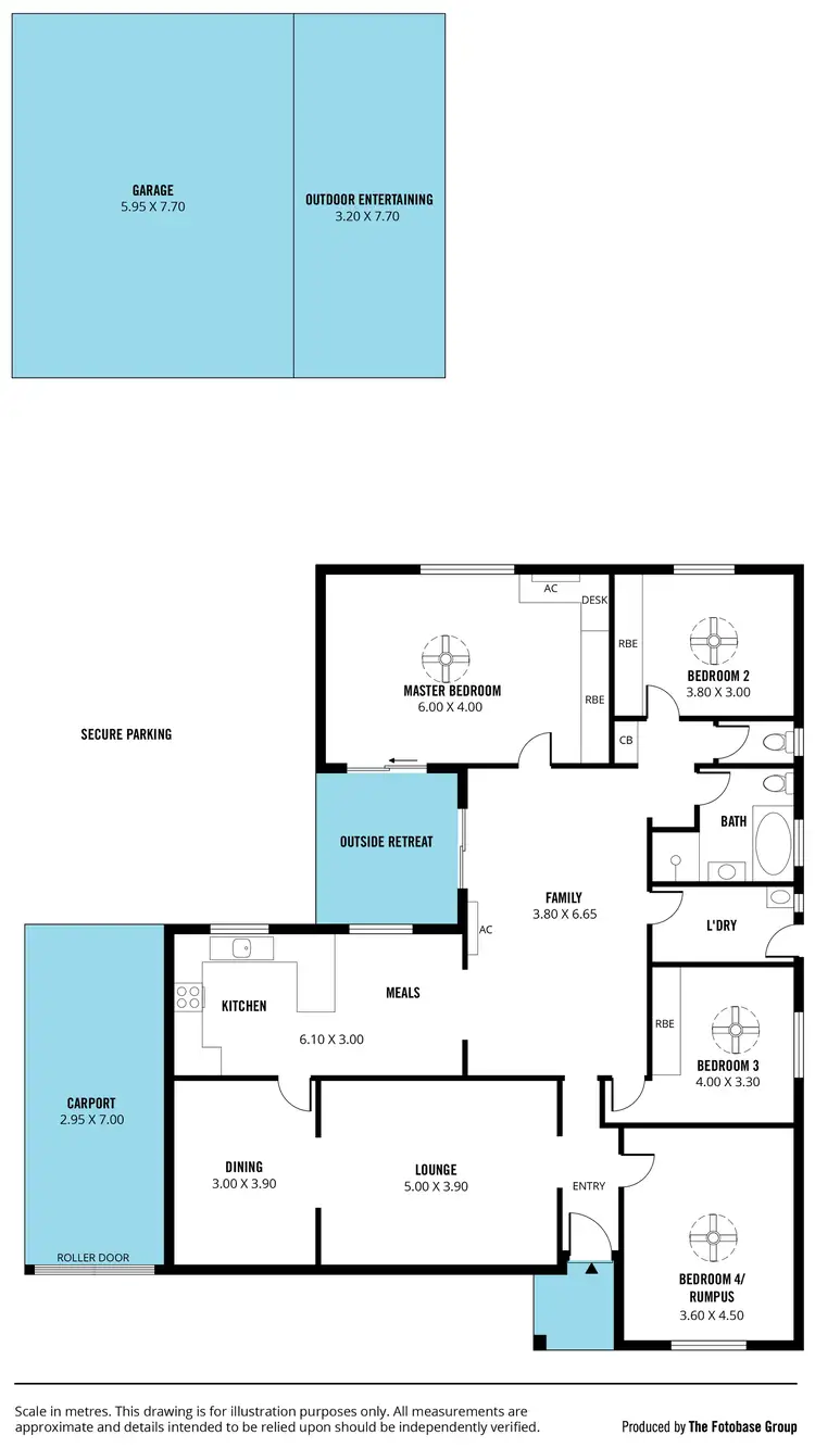 Floorplan of Homely house listing, 5 Sunvalley Road, O'halloran Hill SA 5158