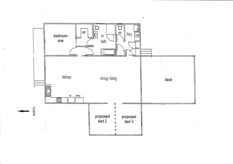 Floorplan of Homely house listing, 17 Saundridge Road, Cressy TAS 7302