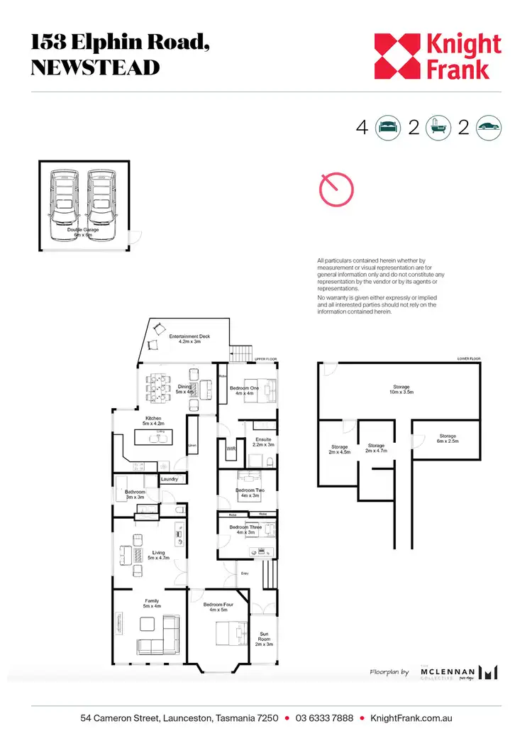 Floorplan of Homely house listing, 153 Elphin Road, Newstead TAS 7250