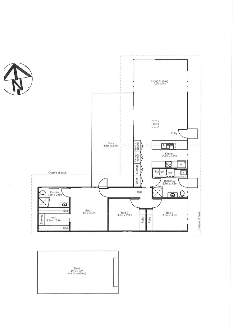 Floorplan of Homely house listing, 19a Marion Street, Ulverstone TAS 7315