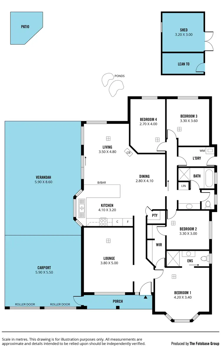 Floorplan of Homely house listing, 10 Kantilla Court, Noarlunga Downs SA 5168