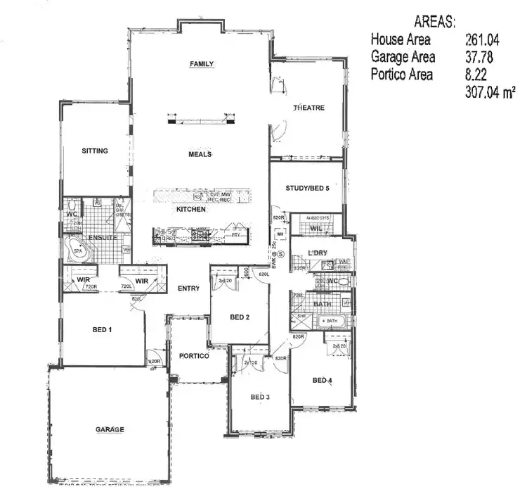 Floorplan of Homely house listing, 28 Barraberry Way, Byford WA 6122