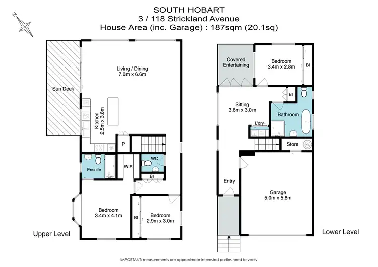 Floorplan of Homely house listing, 3/118 Strickland Avenue, South Hobart TAS 7004