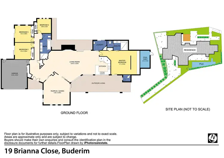 Floorplan of Homely house listing, 19 Brianna Close, Buderim QLD 4556