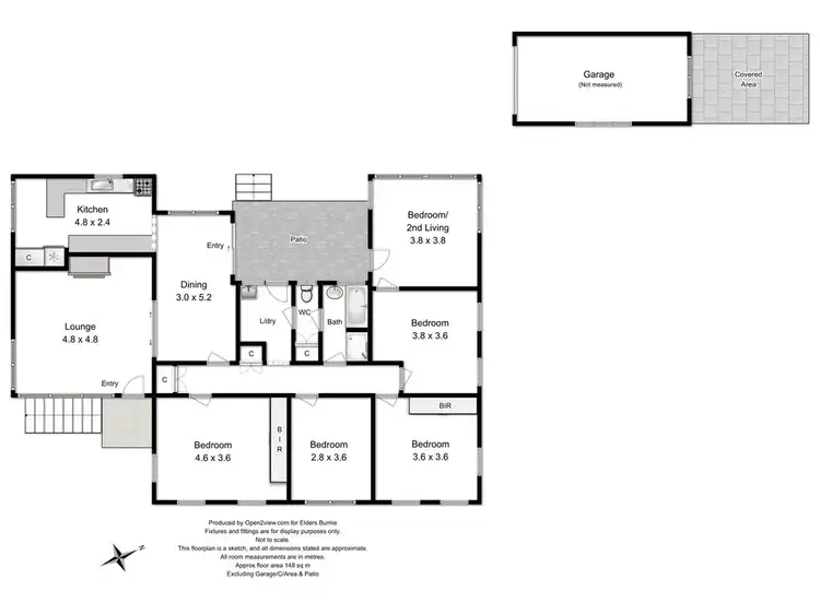 Floorplan of Homely house listing, 6 Futuna Avenue, Park Grove TAS 7320