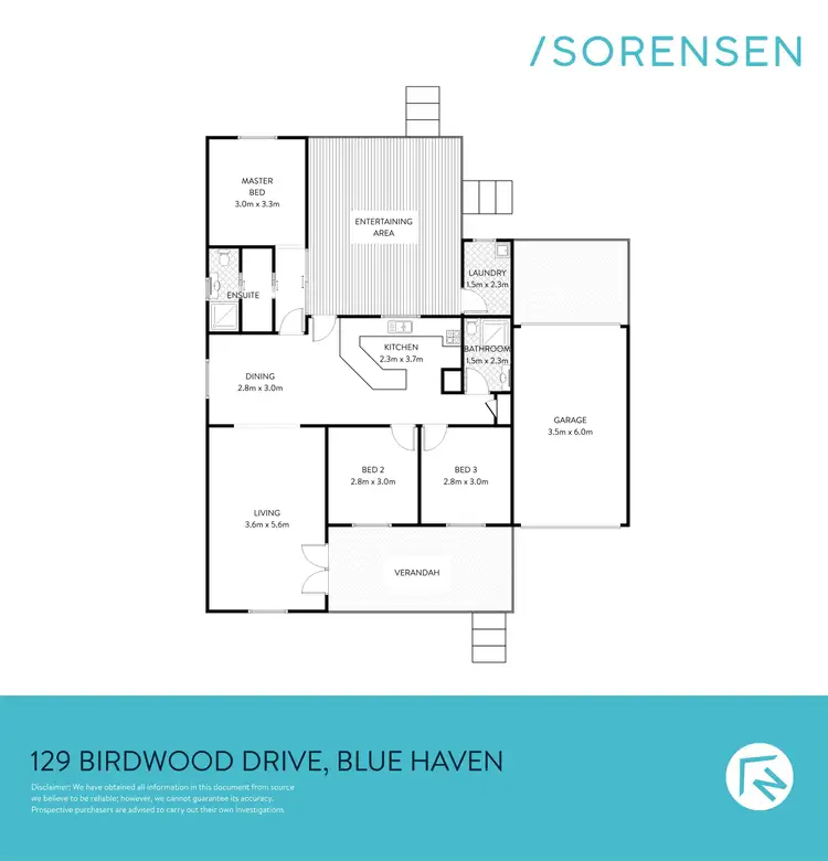 Floorplan of Homely house listing, 129 Birdwood Drive, Blue Haven NSW 2262
