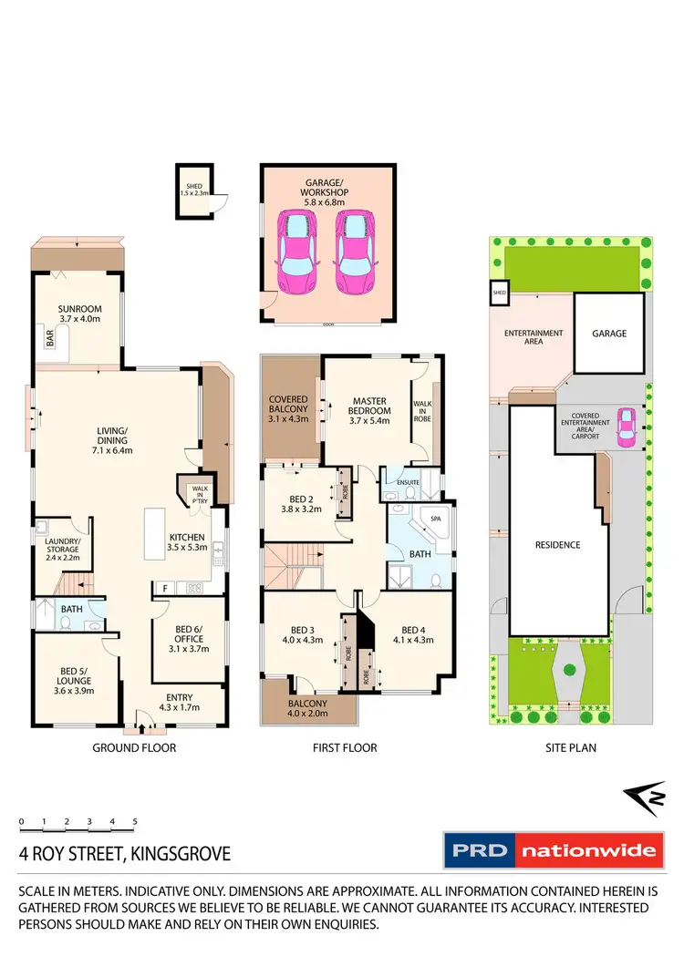 Floorplan of Homely house listing, 4 Roy Street, Kingsgrove NSW 2208