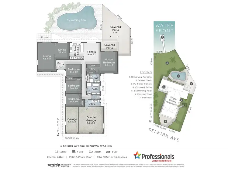 Floorplan of Homely house listing, 3 Selkirk Avenue, Benowa Waters QLD 4217