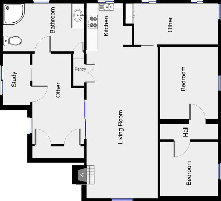 Floorplan of Homely house listing, 130 Polaris Street, Temora NSW 2666