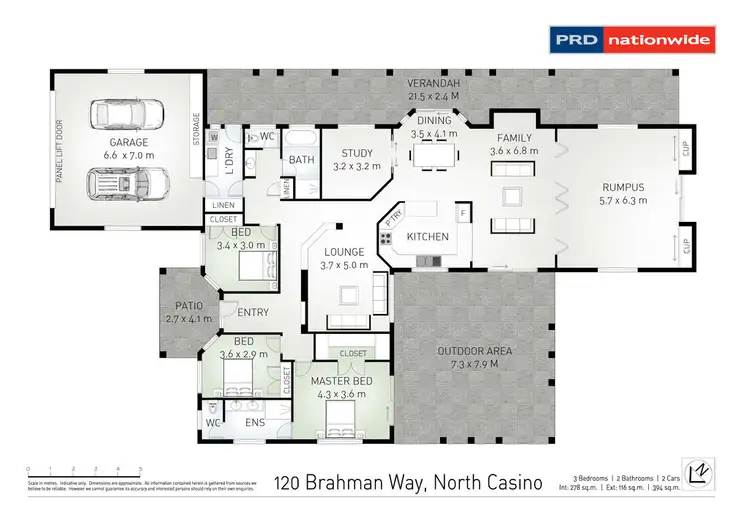 Floorplan of Homely house listing, 120 Brahman Way, North Casino NSW 2470