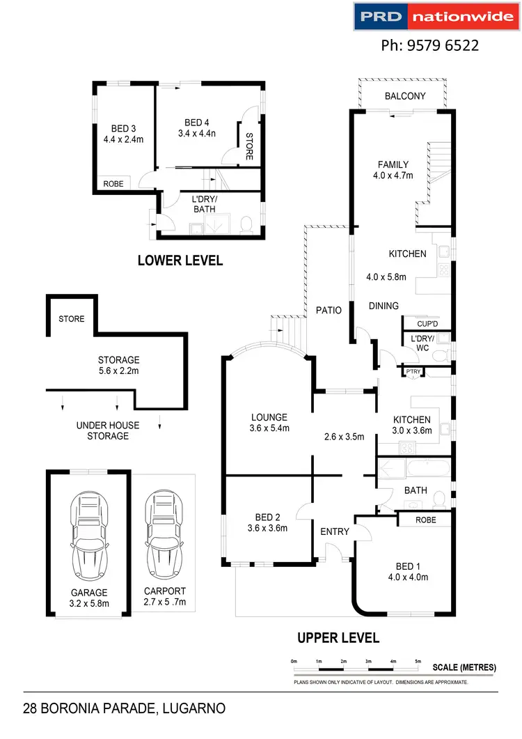 Floorplan of Homely house listing, 28 Boronia Parade, Lugarno NSW 2210