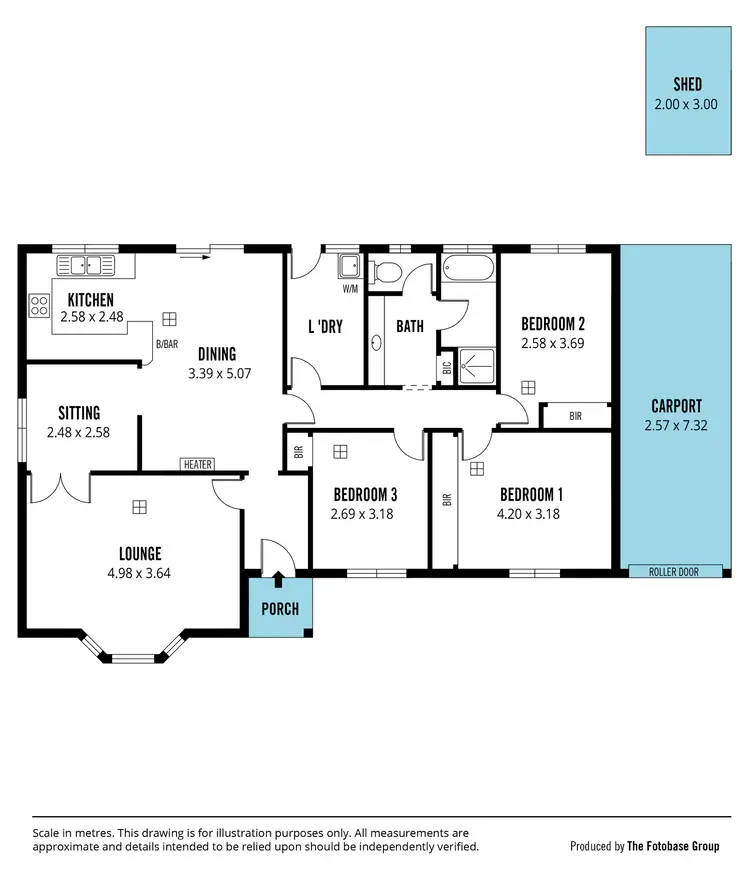 Floorplan of Homely house listing, 14 Lennon Drive, Woodcroft SA 5162