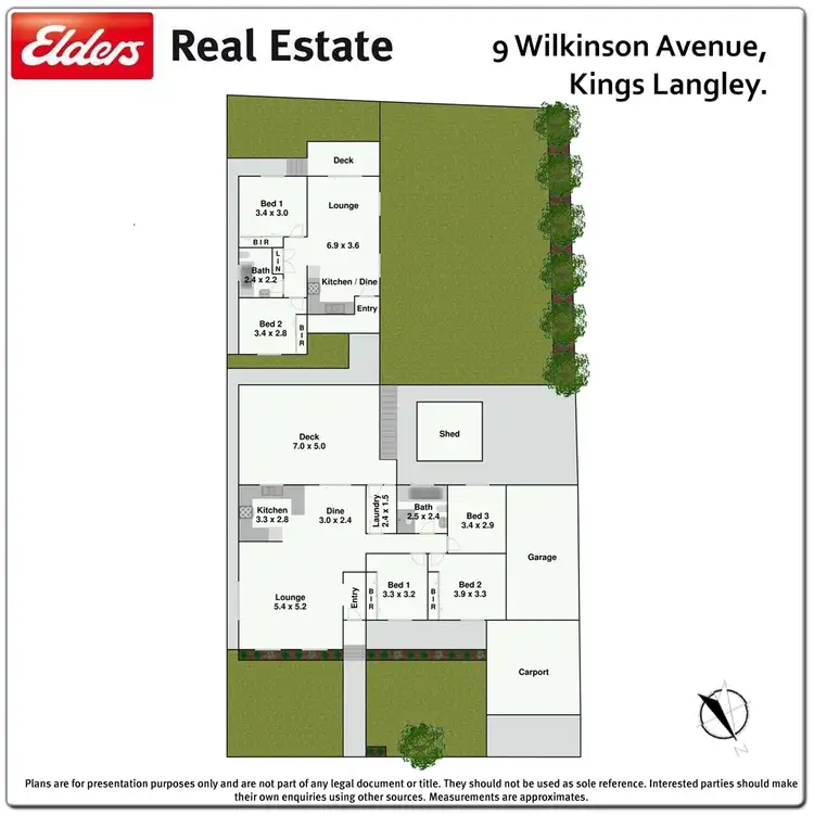 Floorplan of Homely house listing, 9 Wilkinson Avenue, Kings Langley NSW 2147