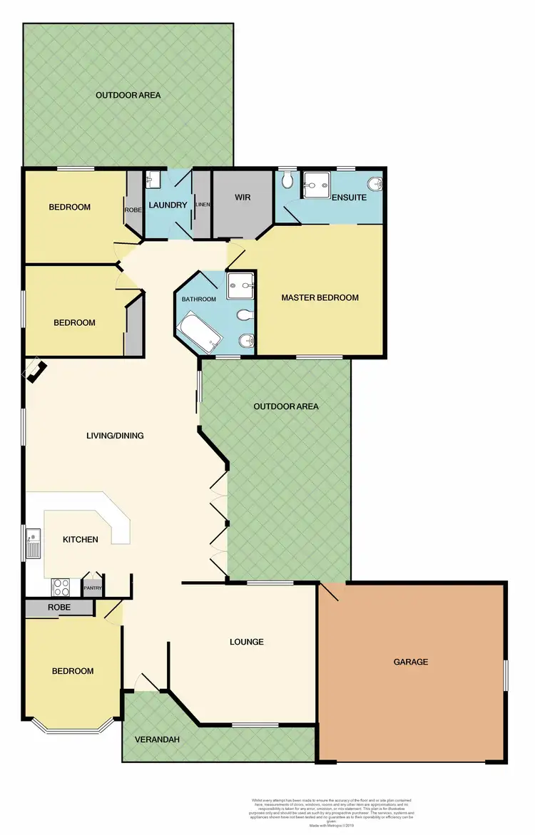 Floorplan of Homely house listing, 90 Denton Park Drive, Rutherford NSW 2320
