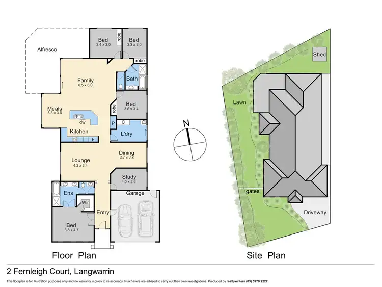 Floorplan of Homely house listing, 2 Fernleigh Court, Langwarrin VIC 3910