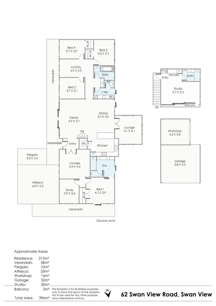 Floorplan of Homely house listing, 62 Swan View Road, Swan View WA 6056