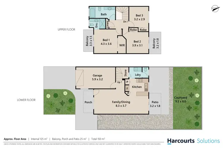 Floorplan of Homely townhouse listing, 16/670 Trouts Road, Aspley QLD 4034